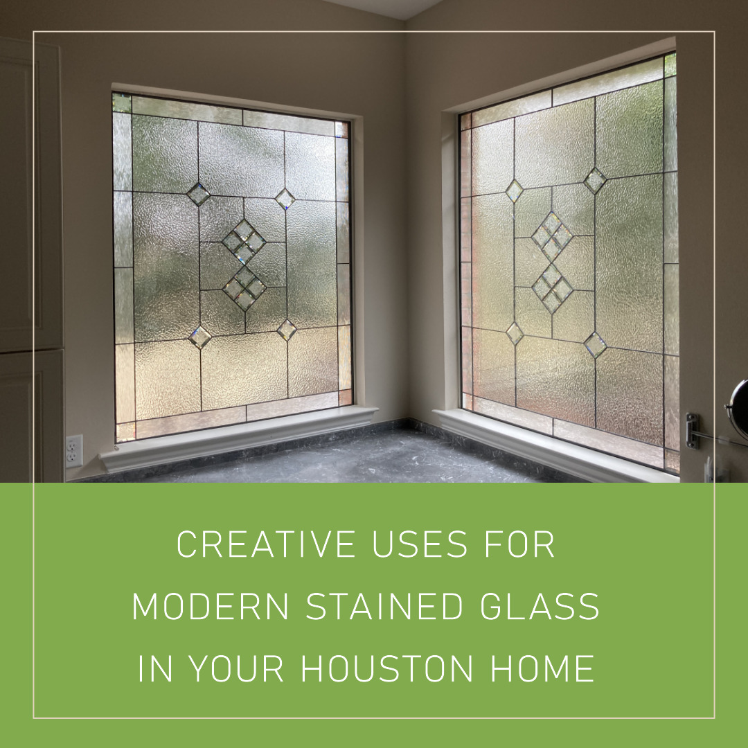 modern stained glass houston
